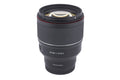 Samyang 85mm f1.4 AF II