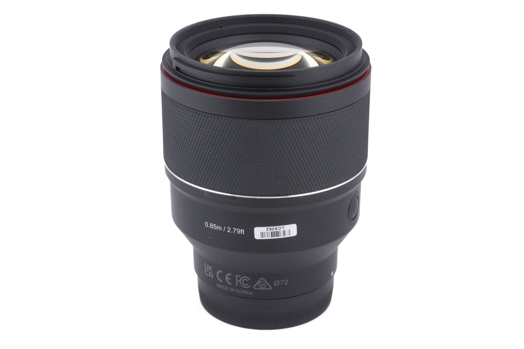 Samyang 85mm f1.4 AF II