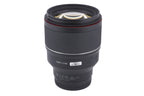 Samyang 85mm f1.4 AF II