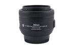 Nikon 35mm f1.8 AF-S Nikkor G