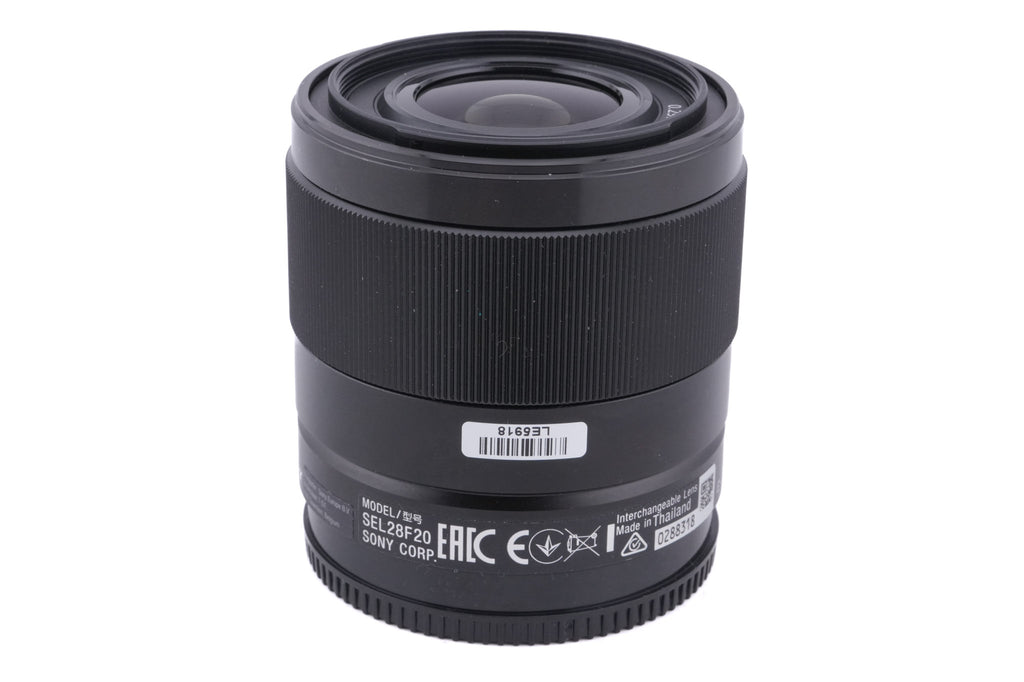 Sony 28mm f2 (SEL28F20)