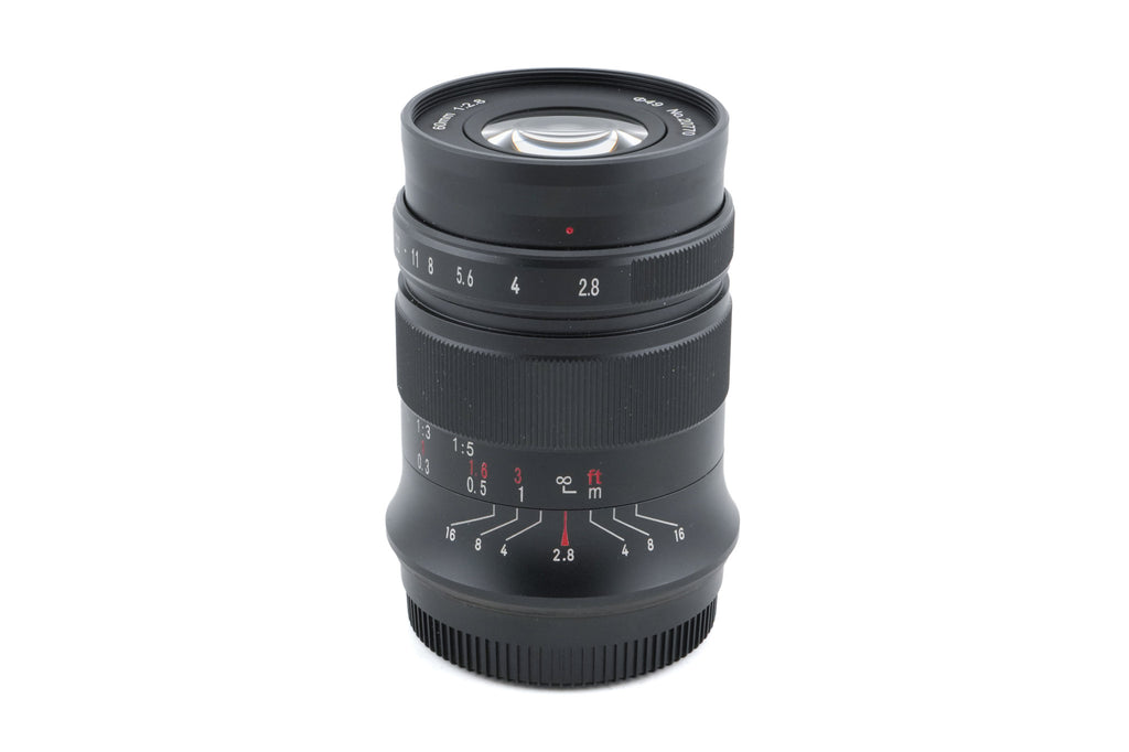 7Artisans 60mm f2.8 II Macro