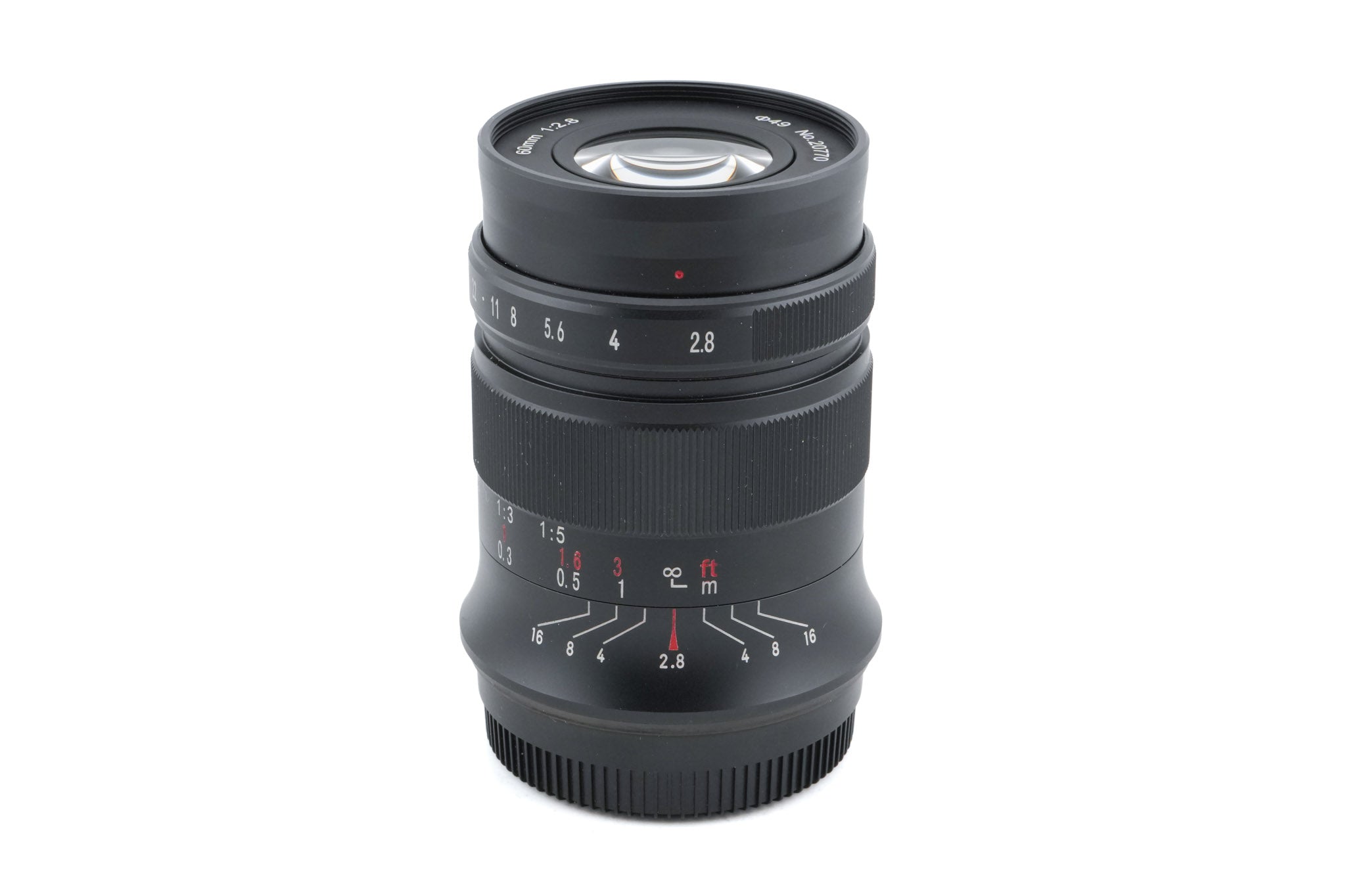 7Artisans 60mm f2.8 II Macro