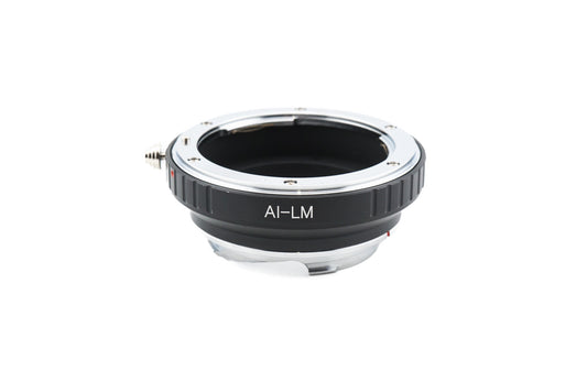 Generic Nikon F - Leica M (AI-LM) Adapter - Lens Adapter