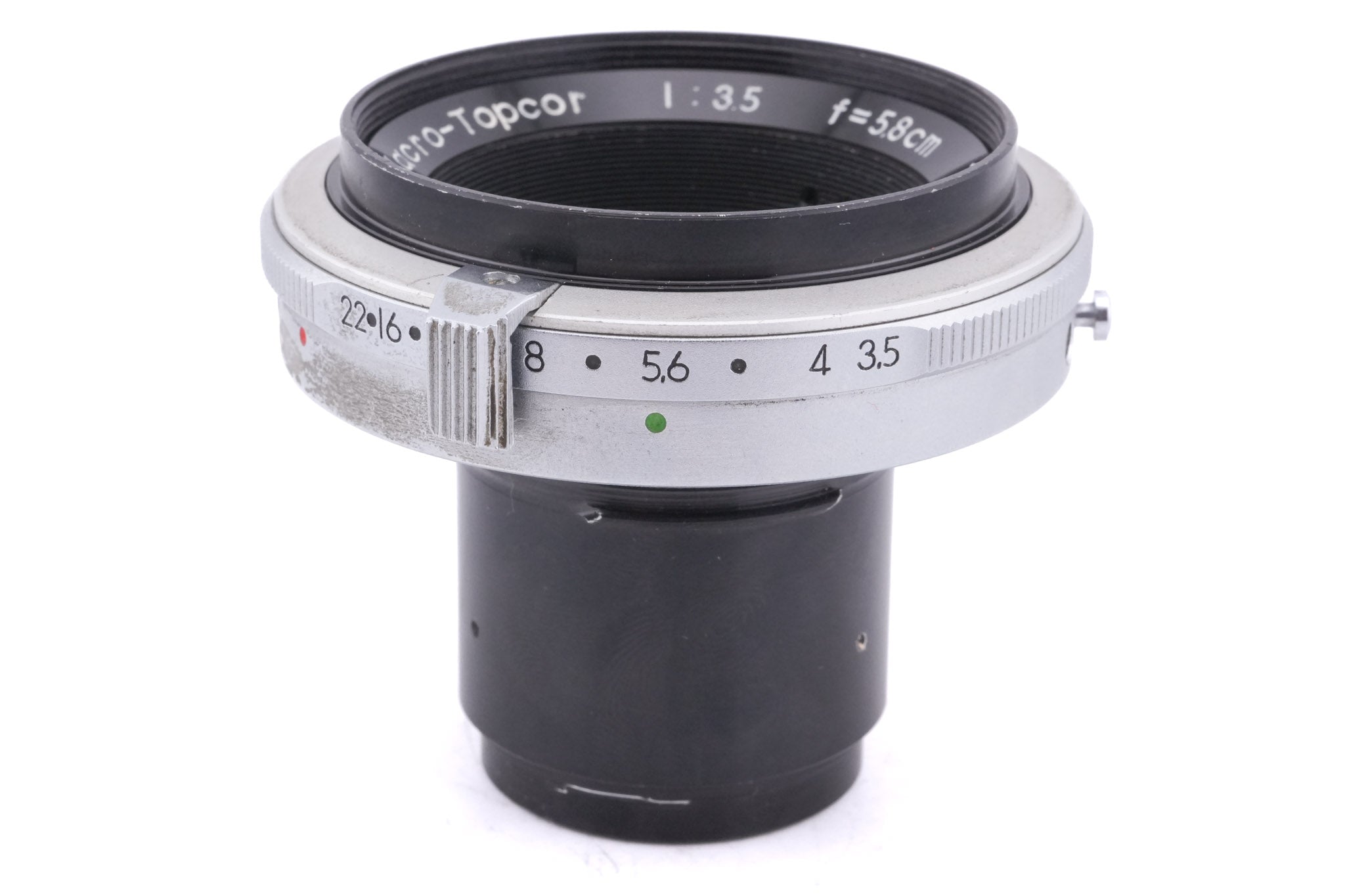 Topcon 5.8cm f3.5 Macro-Topcor - Lens