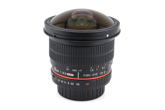 Samyang 8mm f3.5 Fish-Eye UMC CS II - Lens