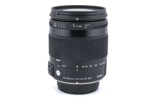 Sigma 18-200mm f3.5-6.3 DC OS HSM Contemporary (014) - Lens