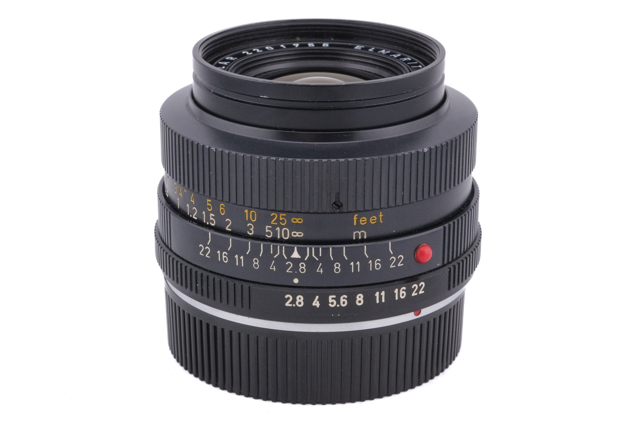 Leica 35mm f2.8 Elmarit-R (Type I) (2-Cam) (11101) - Lens