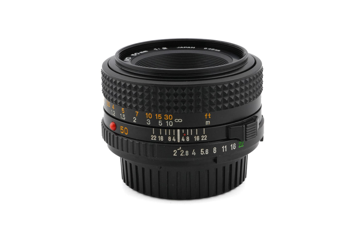 Minolta 50mm f2 MD