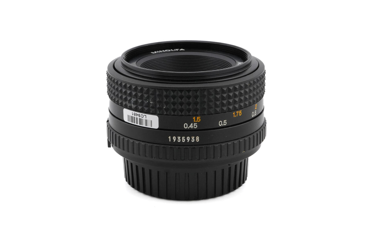 Minolta 50mm f2 MD