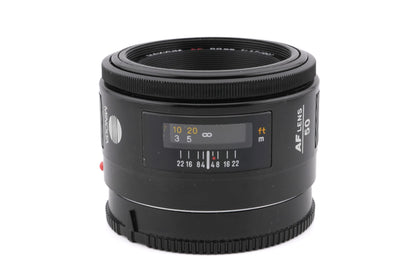 Minolta 50mm f1.7 Maxxum AF