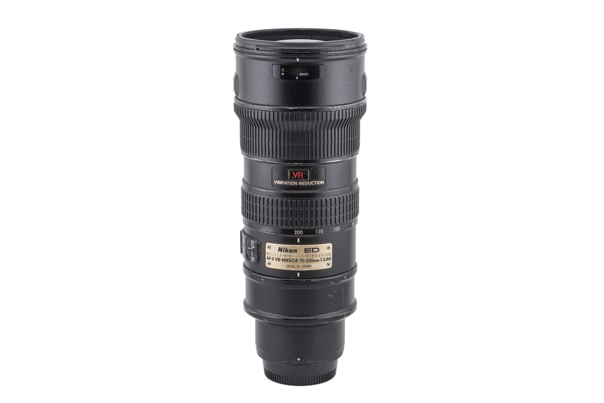 Nikon 70-200mm f2.8 AF-S VR-Nikkor G ED-IF - Lens – Kamerastore