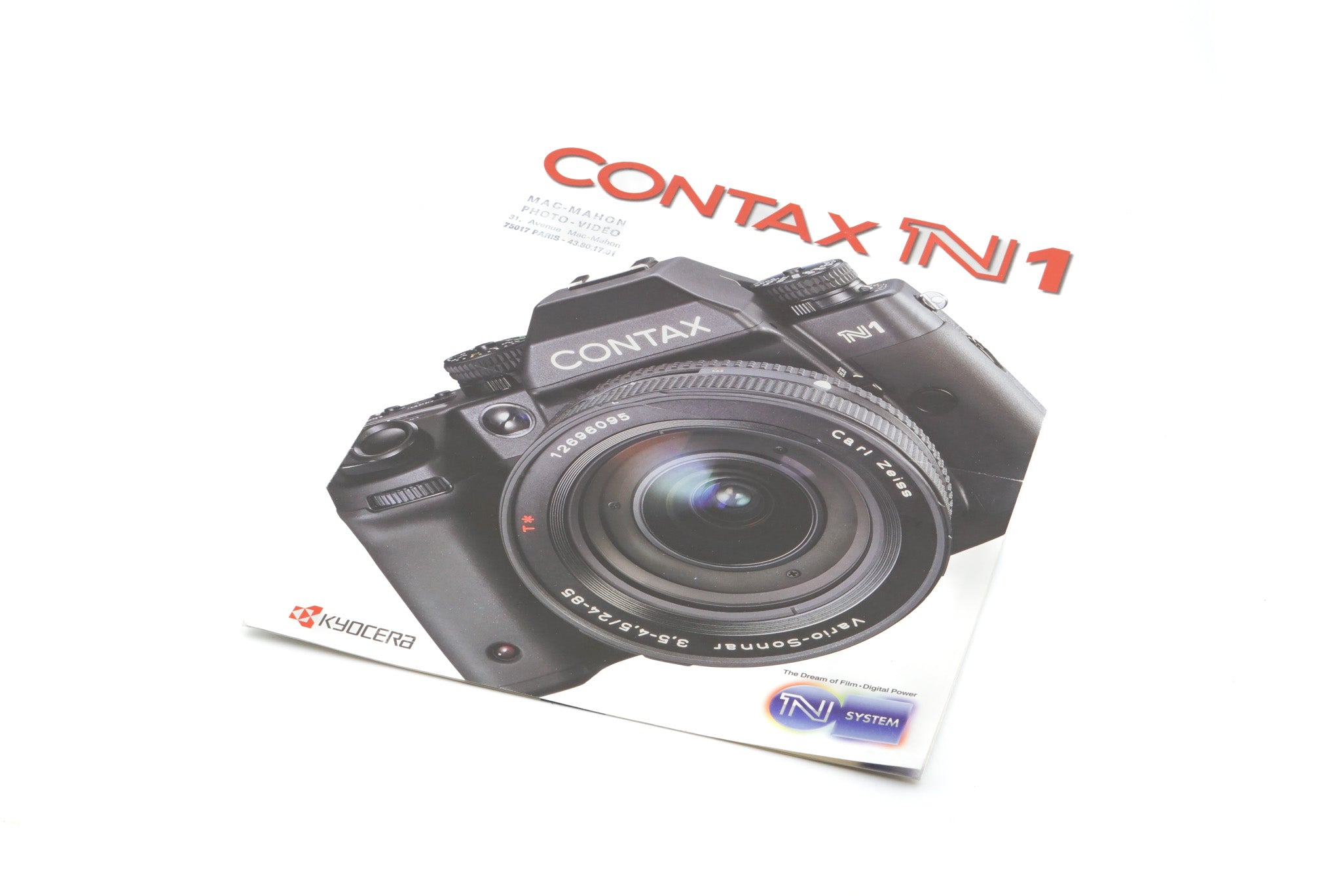 Contax N1 Brochure – Kamerastore