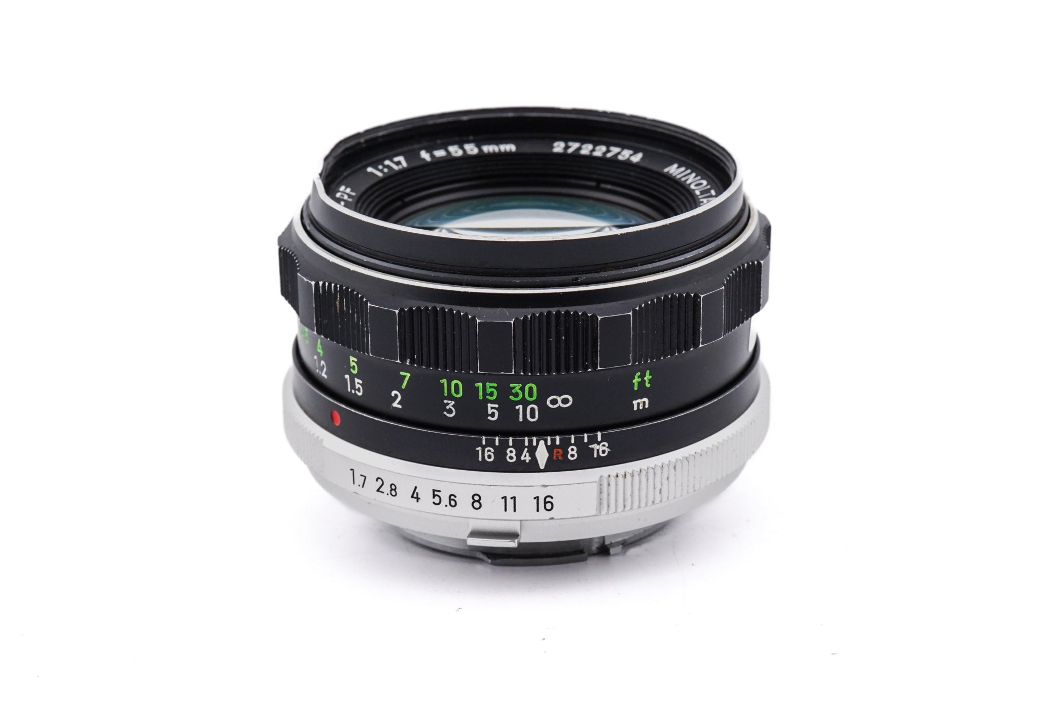 Minolta 55mm f1.7 MC Rokkor-PF - Lens – Kamerastore