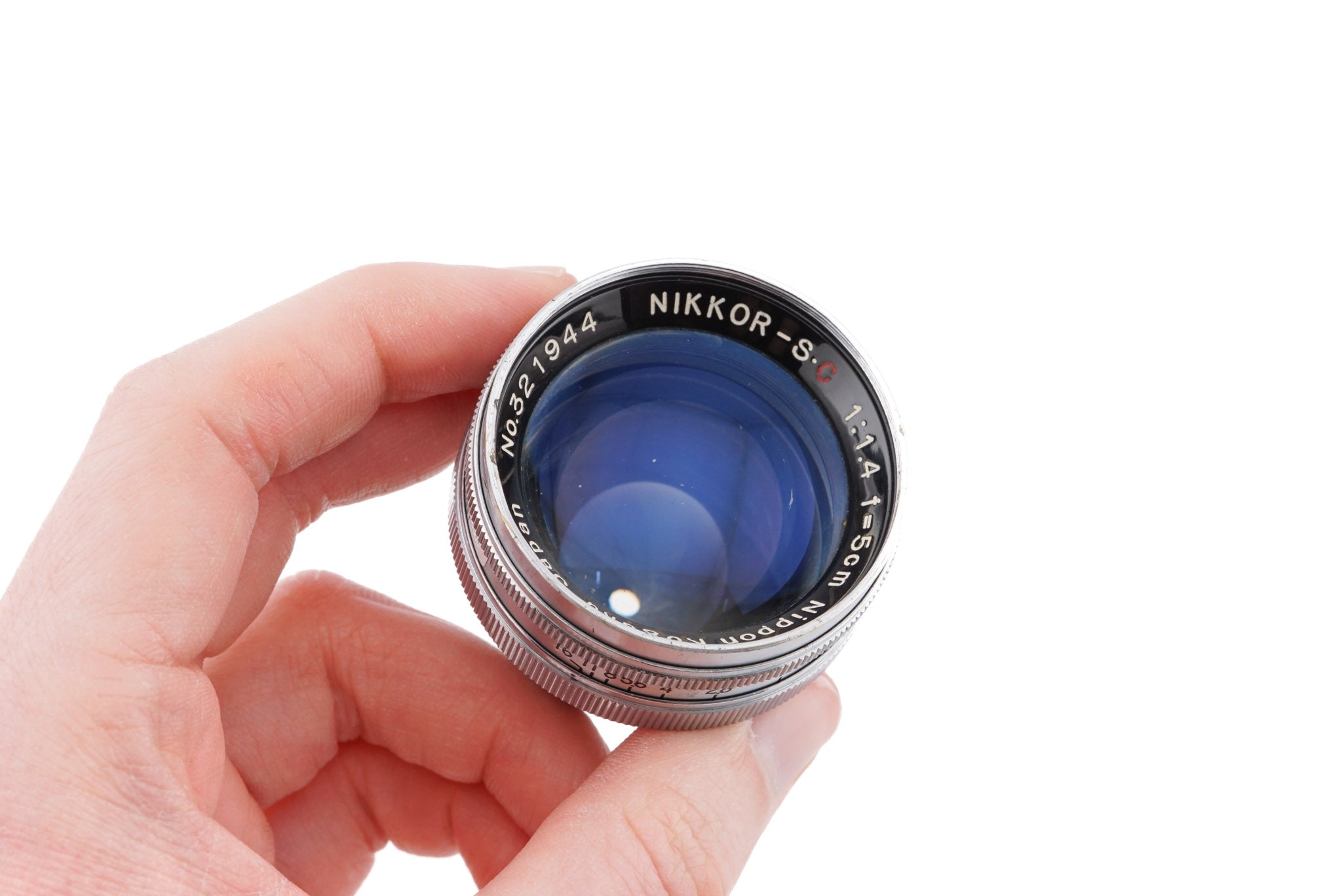 Nikon S2 + Nikkor-S.C 50mm F/1.4 Lens #42160D6-