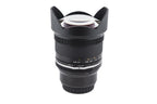 Samyang 14mm f2.8 Mk 2 MF