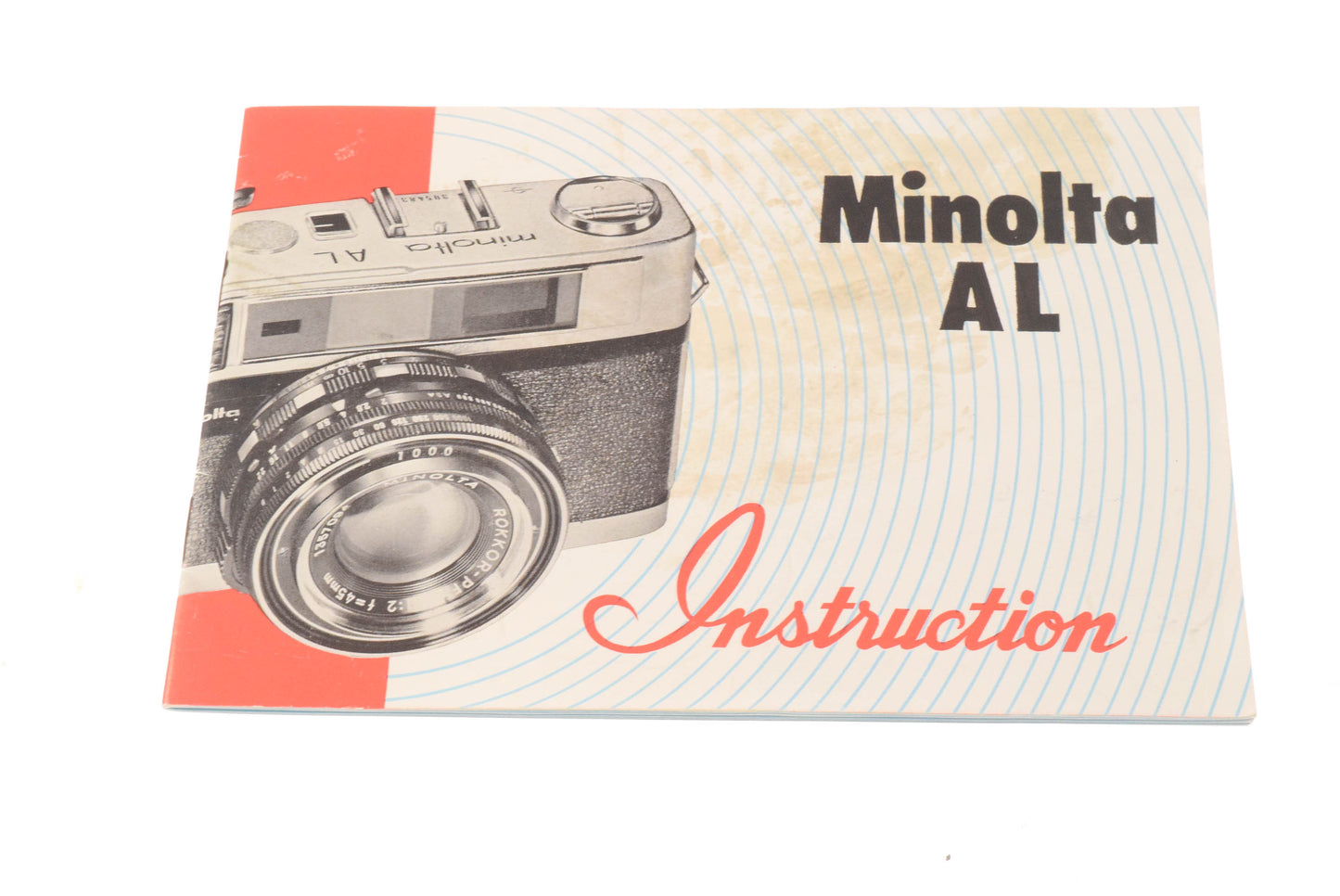 Minolta AL Instructions
