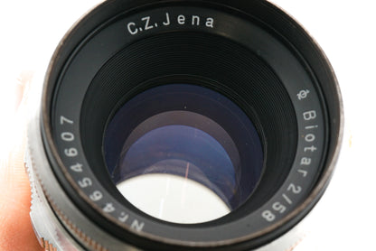 Carl Zeiss 58mm f2 Biotar Jena