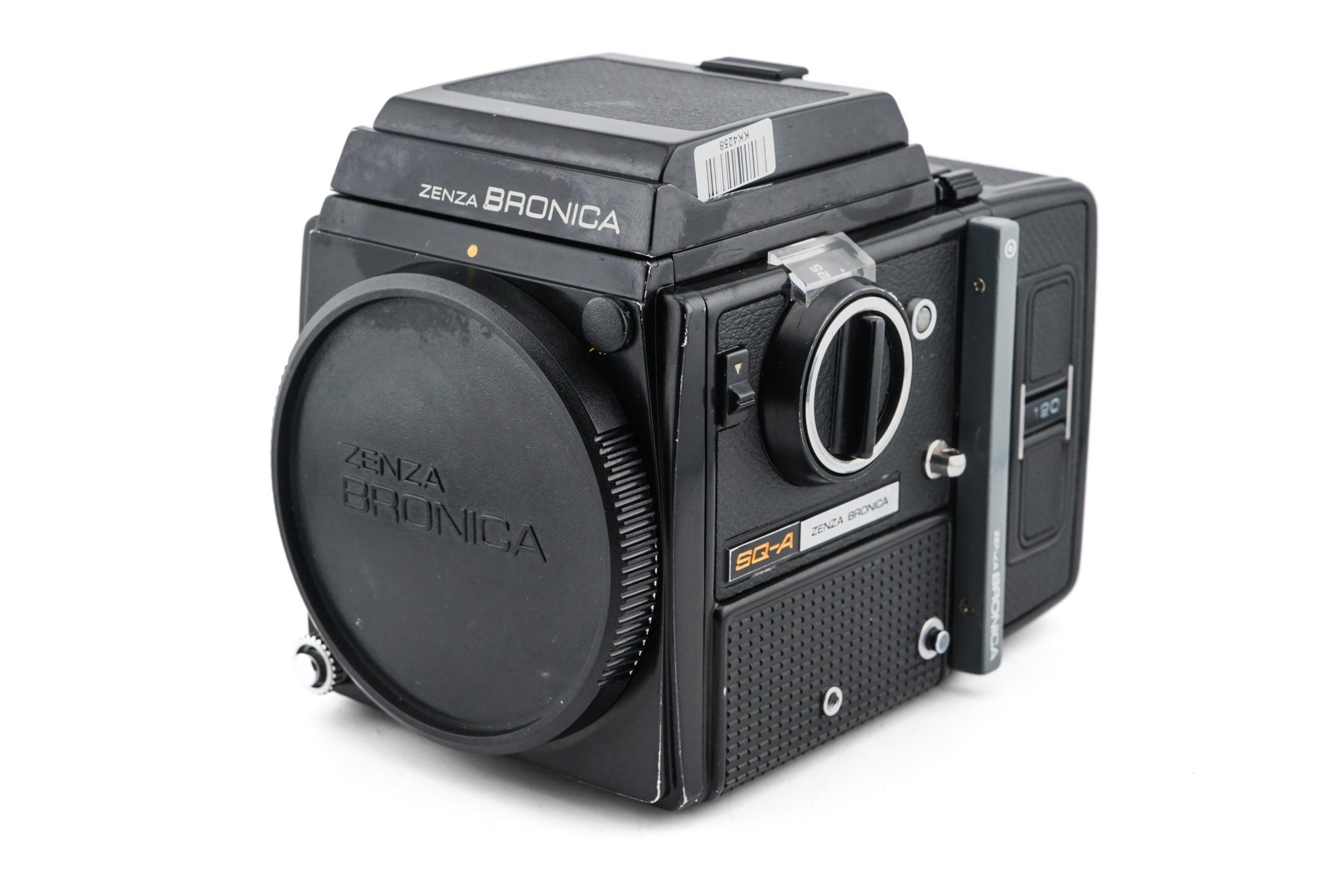 Zenza Bronica SQ-A + SQ 6x6 120 Roll Film Back + Waist Level Finder