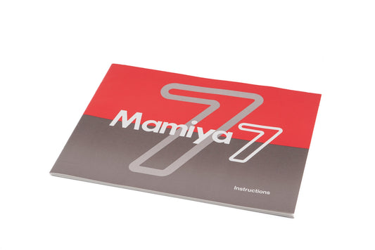 Mamiya 7 Instructions