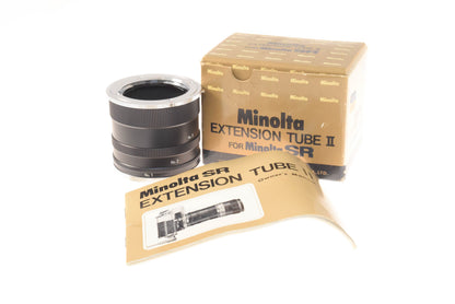 Minolta SR II Extension Tube Set