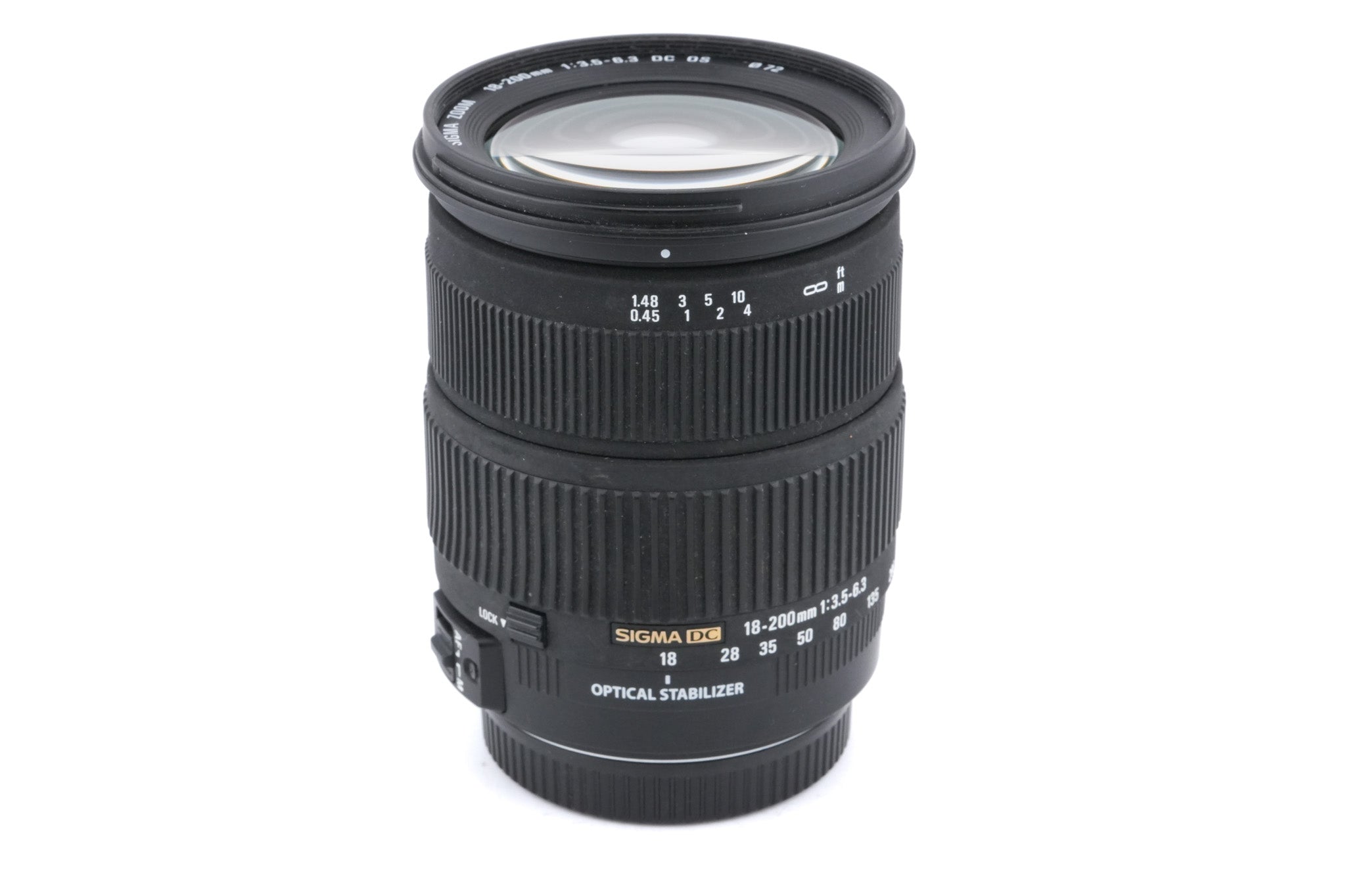 Sigma DC 18-200mm selling 1:3.5-6.3