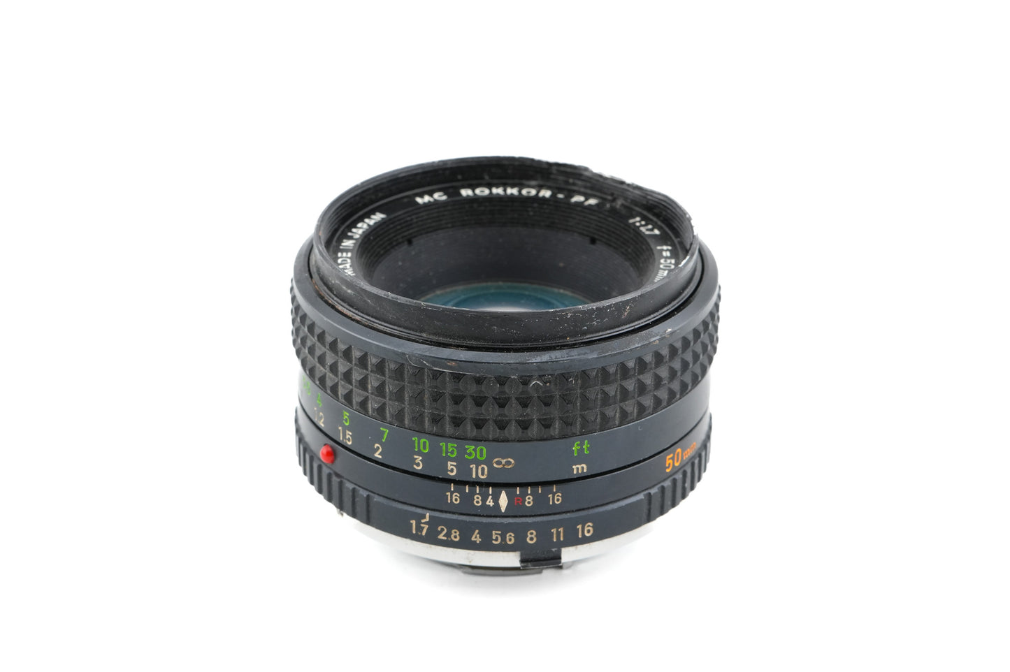 Minolta 50mm f1.7 MC Rokkor-PF