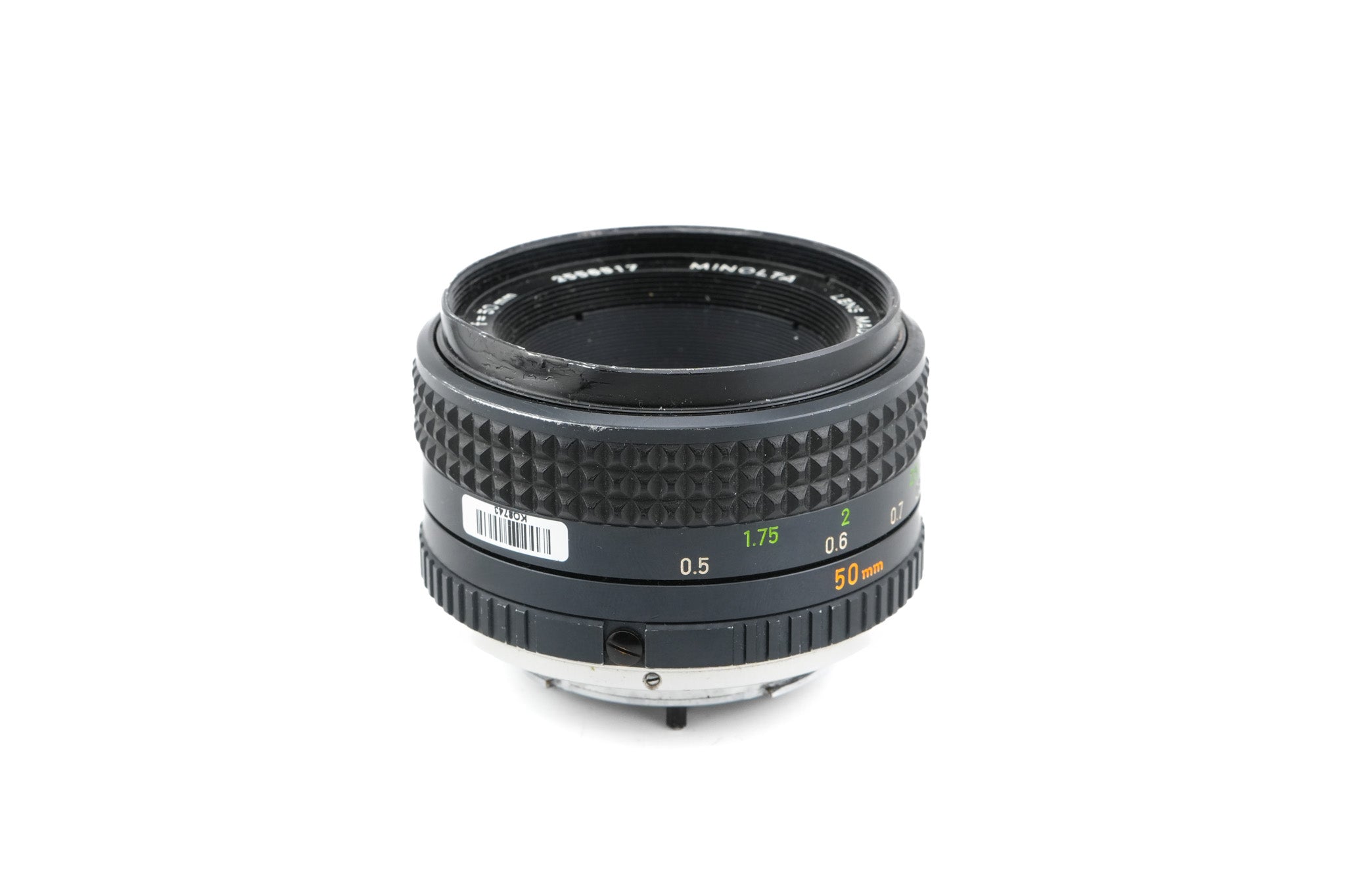 Minolta 50mm f1.7 MC Rokkor-PF