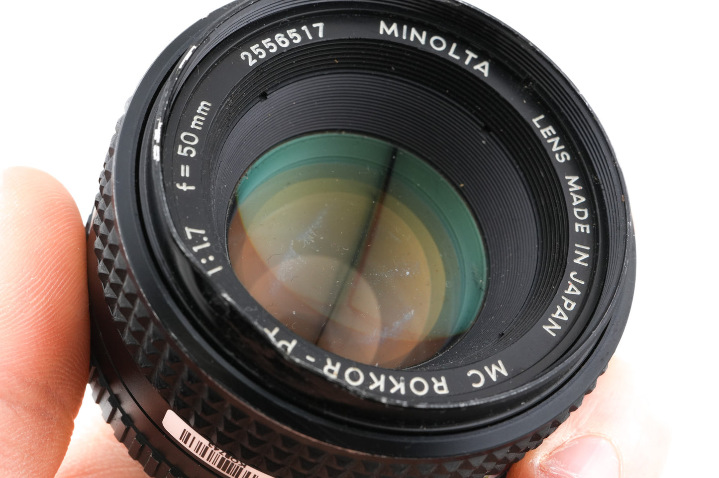 Minolta 50mm f1.7 MC Rokkor-PF