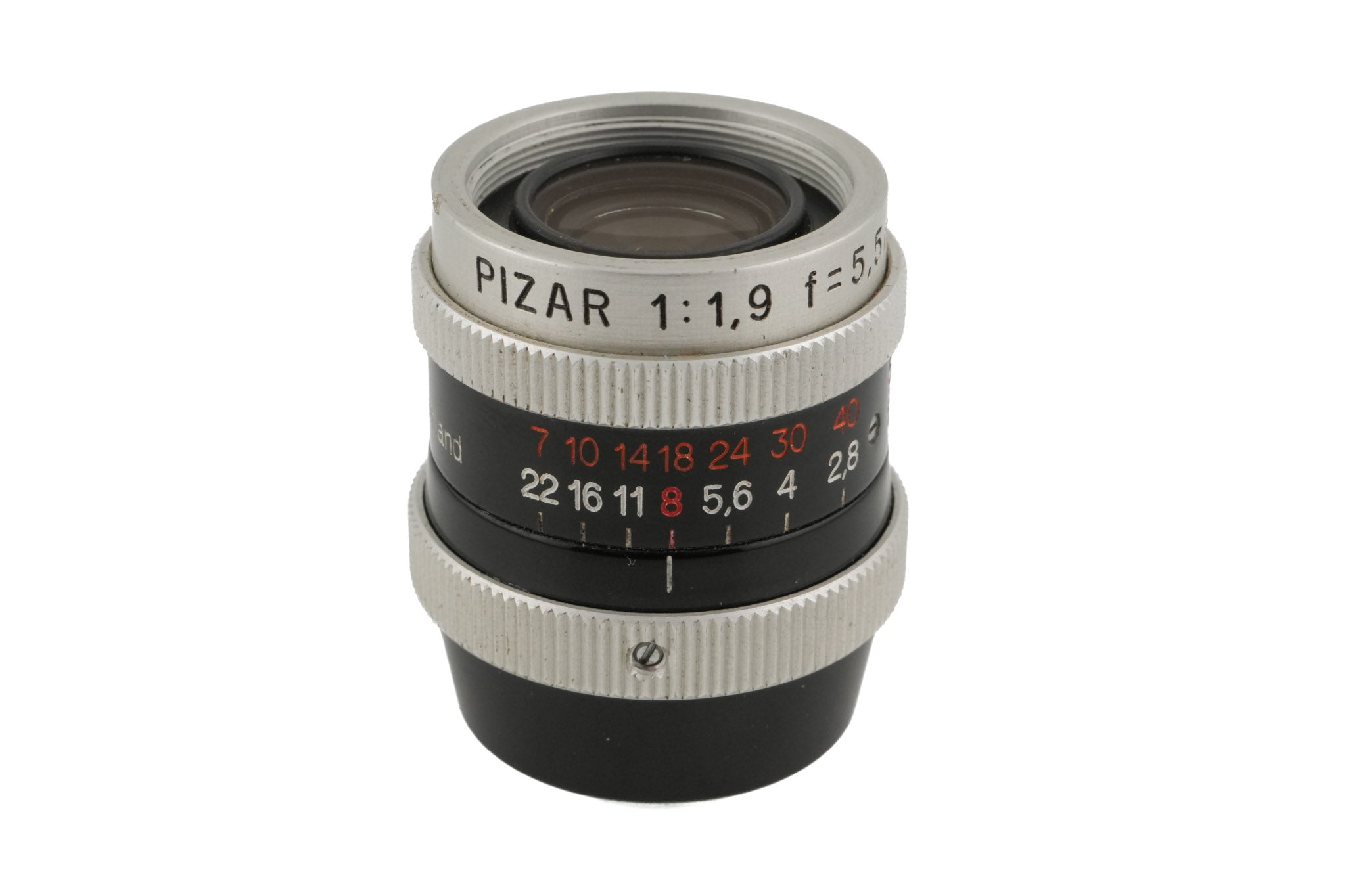 Kern-Paillard 5.5mm f1.9 Pizar