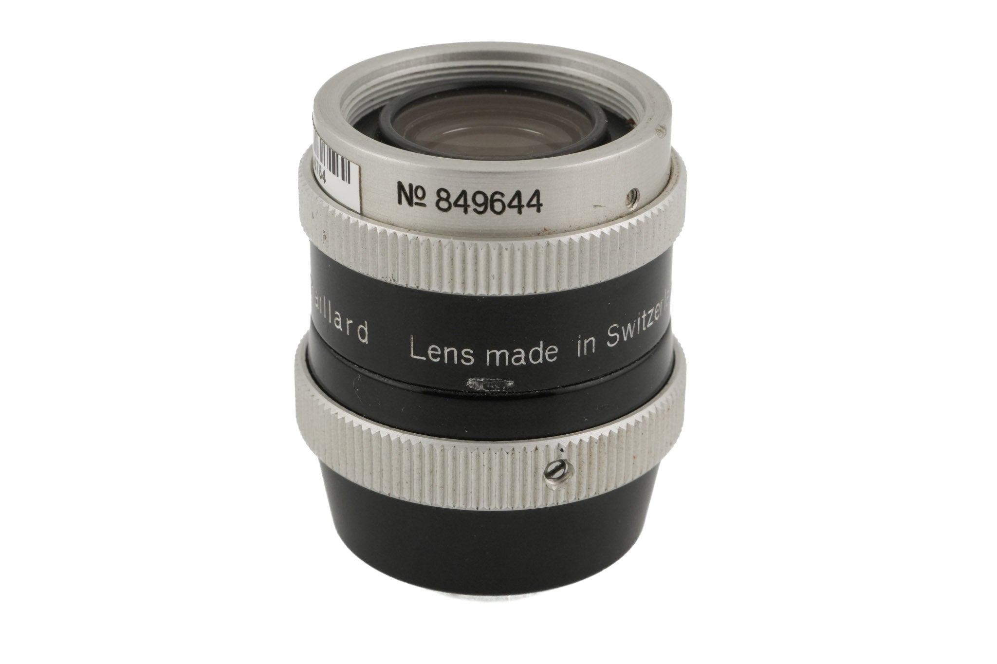 Kern-Paillard 5.5mm f1.9 Pizar