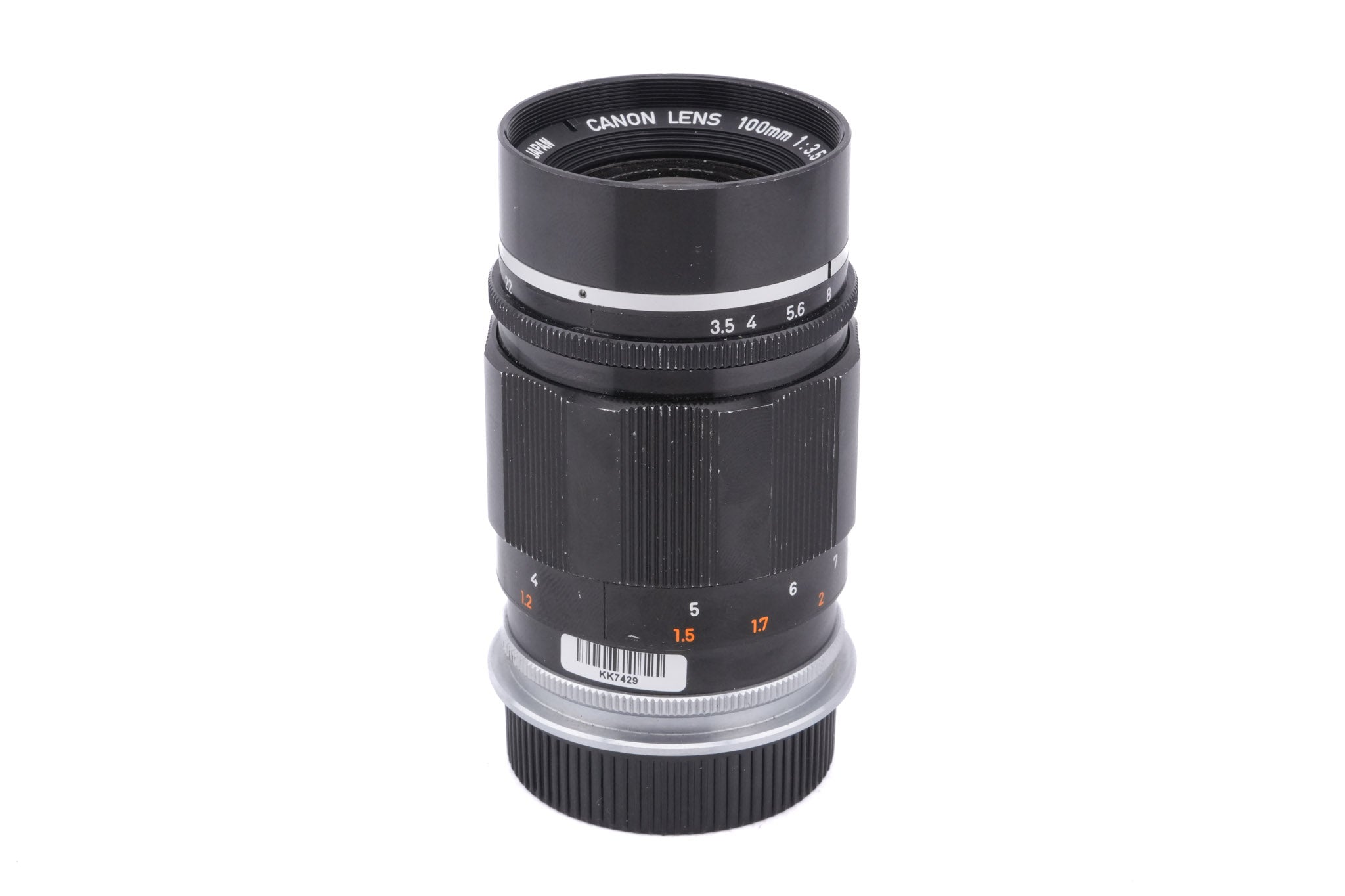 Canon 100mm f3.5