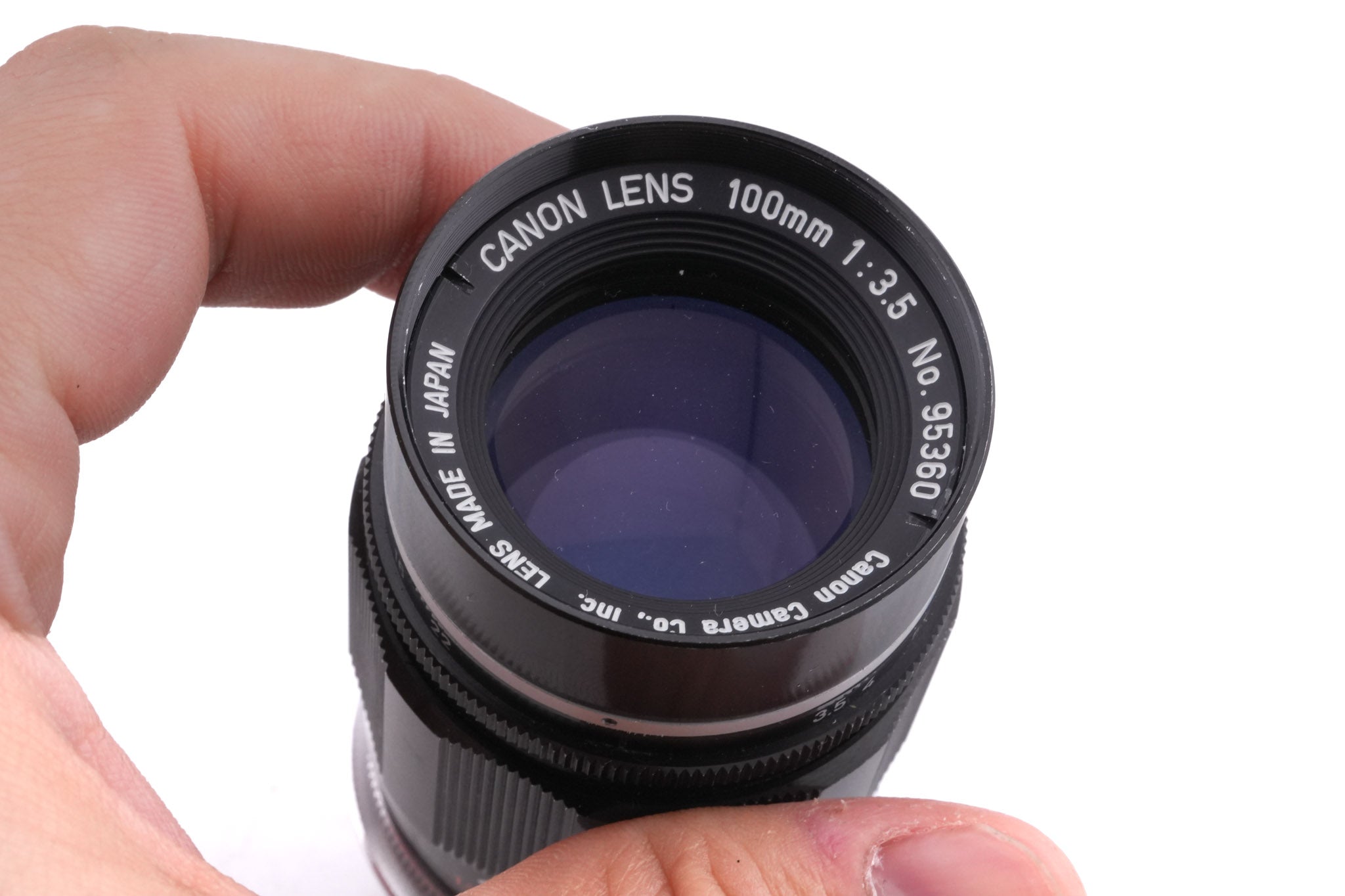 Canon 100mm f3.5