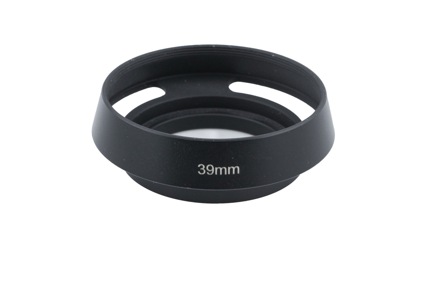 Generic 39mm Vented Metal Lens Hood
