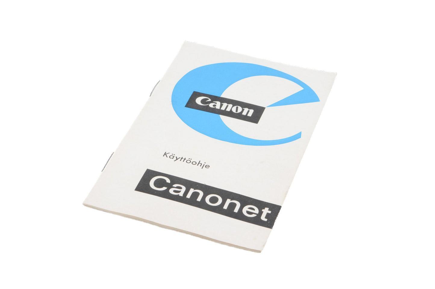 Canon Canonet Instructions