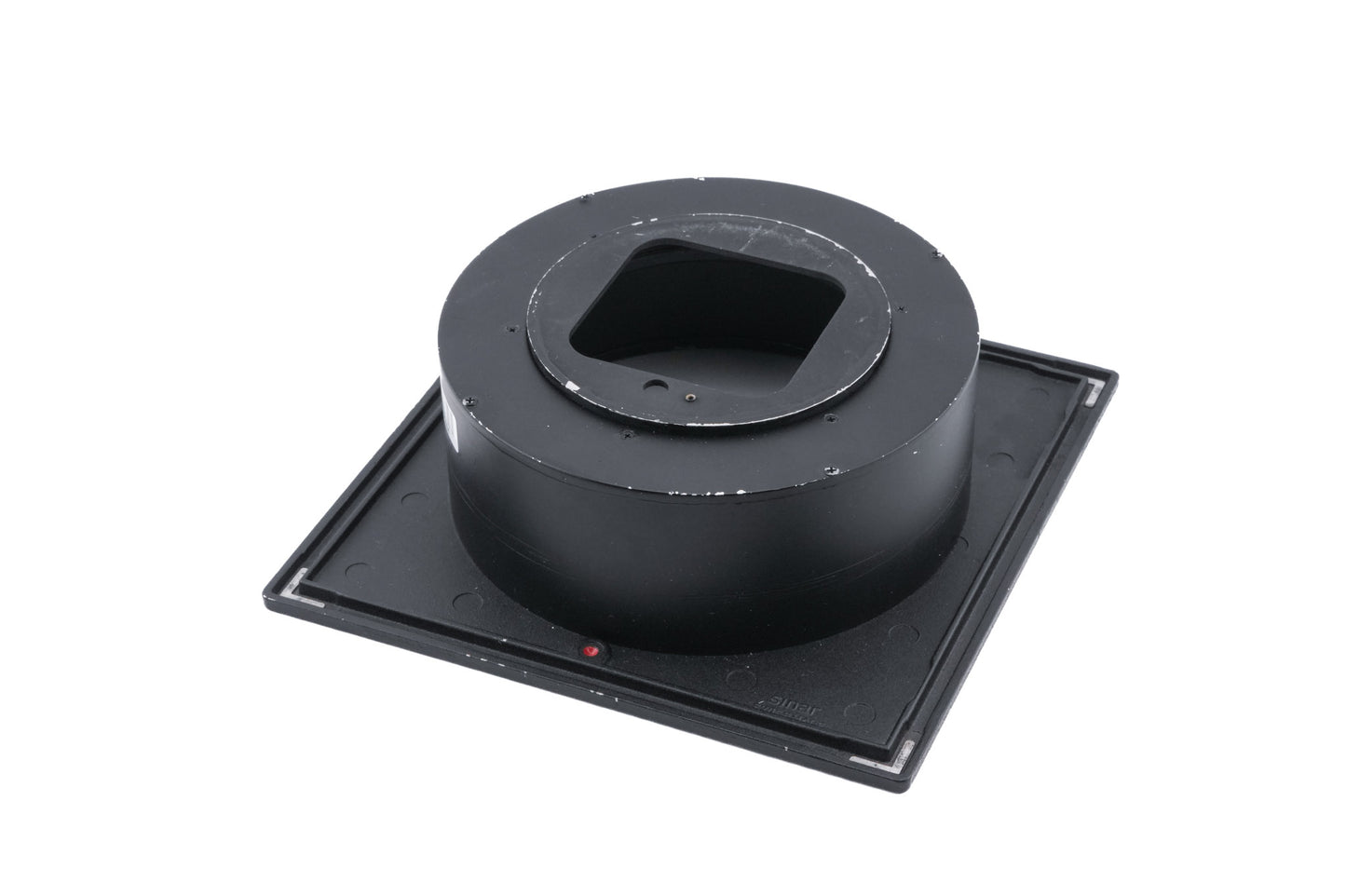 Sinar 140 x 140 mm Horseman Modified Recessed Lens Board (Custom Hole)
