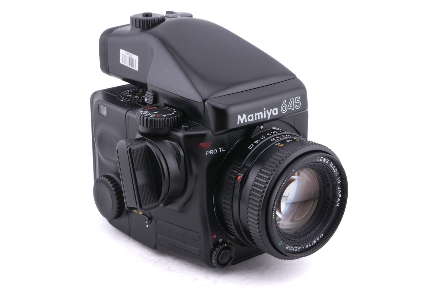 Mamiya 645 Pro TL + FE401 AE Prism Finder + 120/220 Roll Film Holder N + 120 Roll Film Insert (HA401) + 80mm f2.8 Sekor C N
