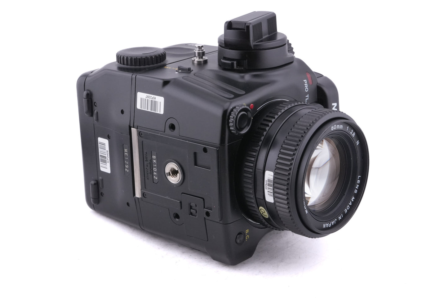 Mamiya 645 Pro TL + FE401 AE Prism Finder + 120/220 Roll Film Holder N + 120 Roll Film Insert (HA401) + 80mm f2.8 Sekor C N