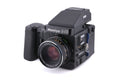 Mamiya M645 Super + 80mm f2.8 Sekor C + AE Prism Finder N + 120/220 Roll Film Holder N + Power Drive N (Y01670)