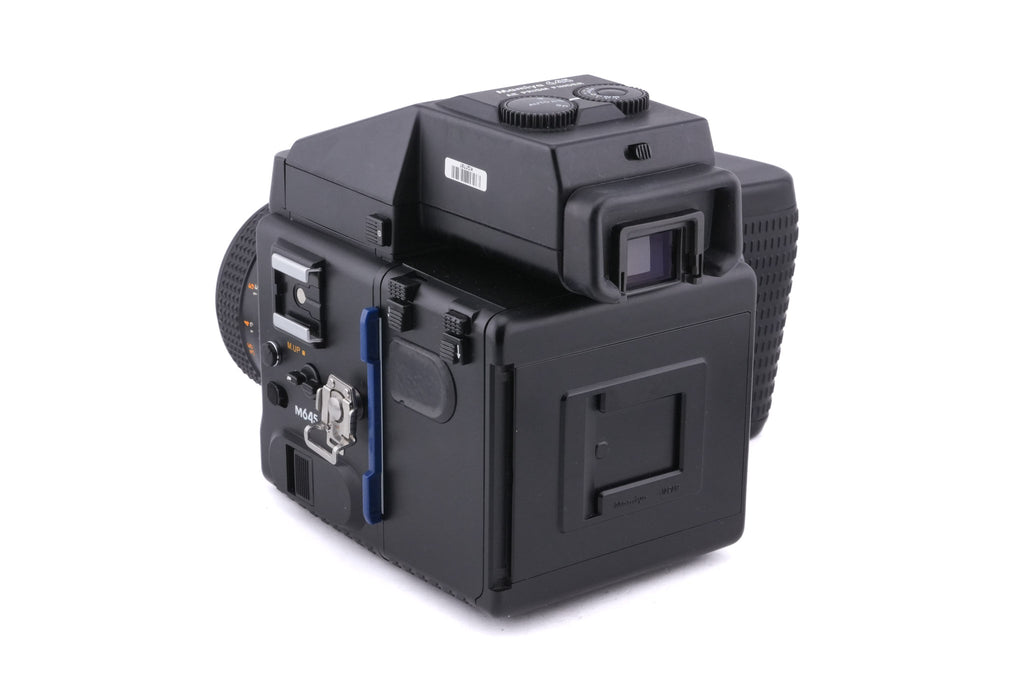Mamiya M645 Super + 80mm f2.8 Sekor C + AE Prism Finder N + 120/220 Roll Film Holder N + Power Drive N (Y01670)