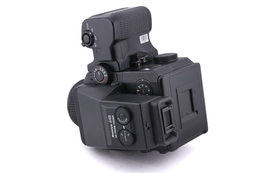 Mamiya M645 Super + 80mm f2.8 Sekor C + AE Prism Finder N + 120/220 Roll Film Holder N + Power Drive N (Y01670)