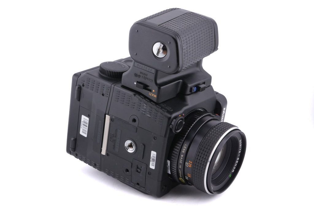 Mamiya M645 Super + 80mm f2.8 Sekor C + AE Prism Finder N + 120/220 Roll Film Holder N + Power Drive N (Y01670)