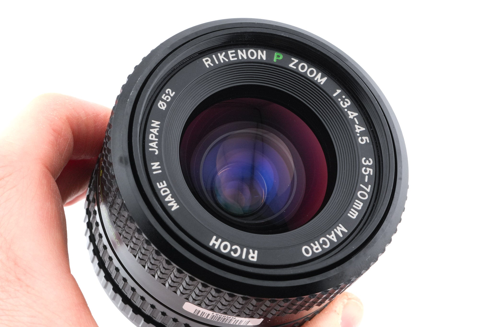 Ricoh 35-70mm f3.4-4.5 Rikenon P Zoom Macro