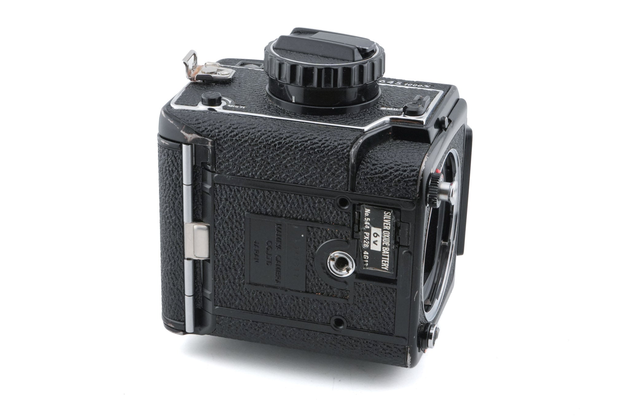 Mamiya M645 1000S + 120 Roll Film Insert (HA401) + M645 Prism Finder