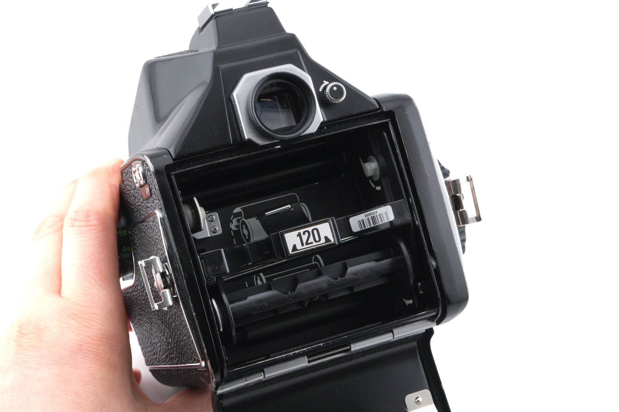 Mamiya M645 1000S + 120 Roll Film Insert (HA401) + M645 Prism Finder