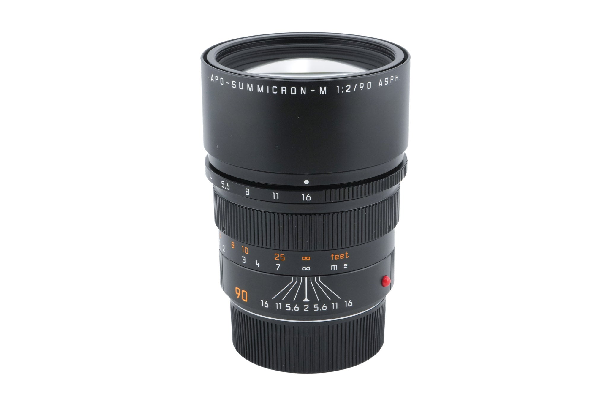 Leica 90mm f2 APO-Summicron-M ASPH. (Black, 11884)