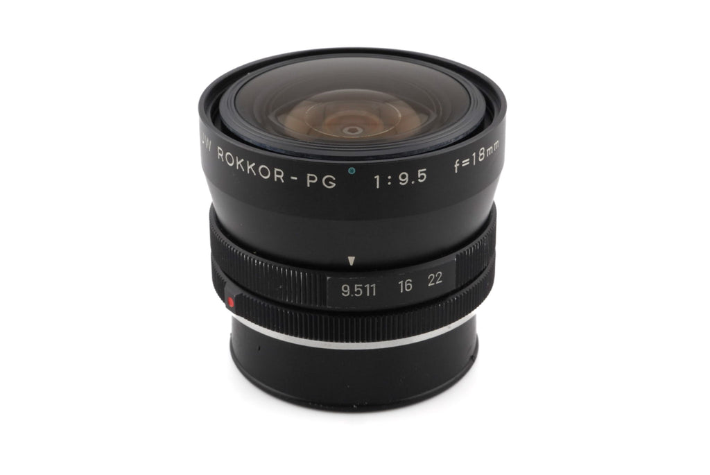 Minolta 18mm f9.5 UW Rokkor-PG