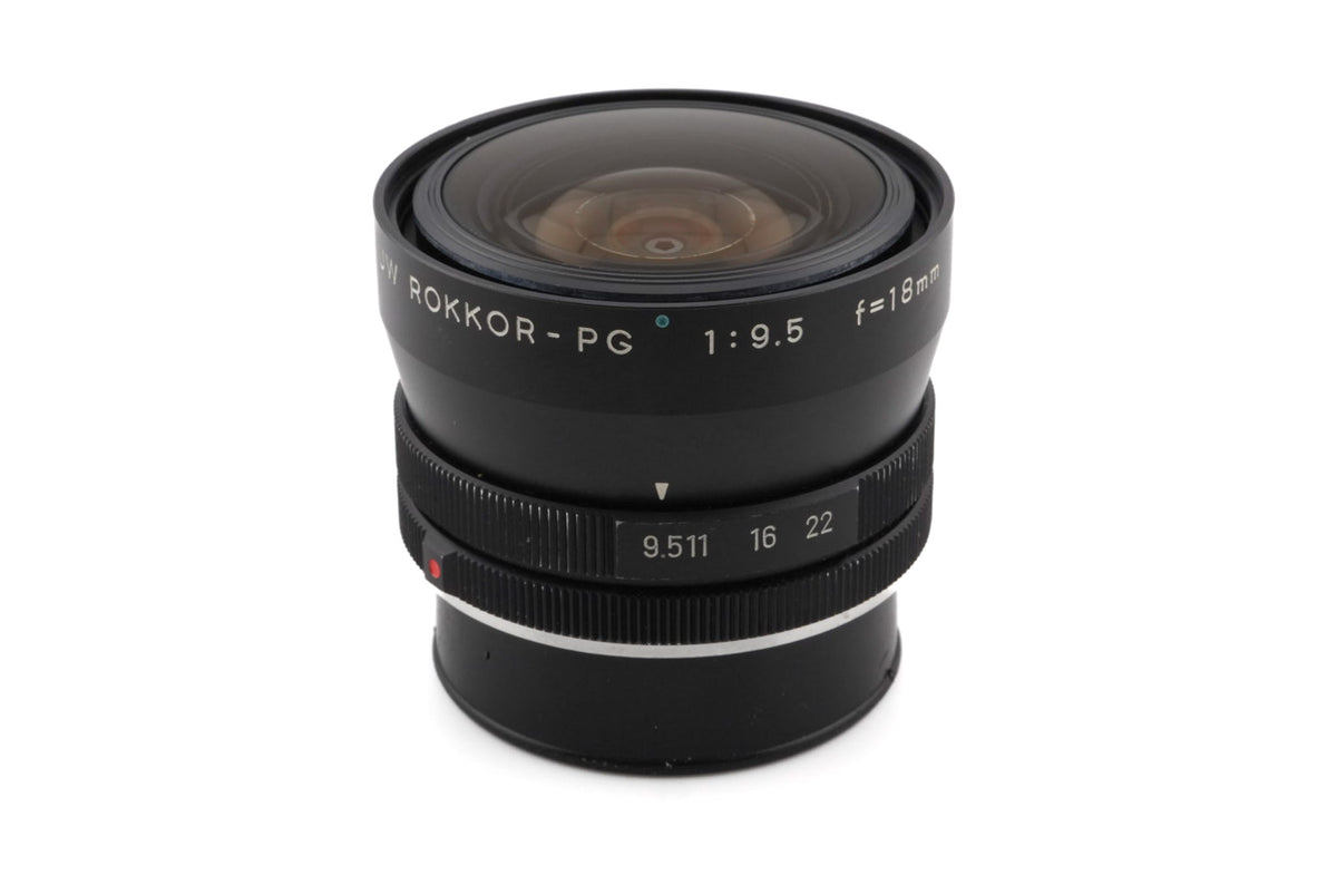 Minolta 18mm f9.5 UW Rokkor-PG