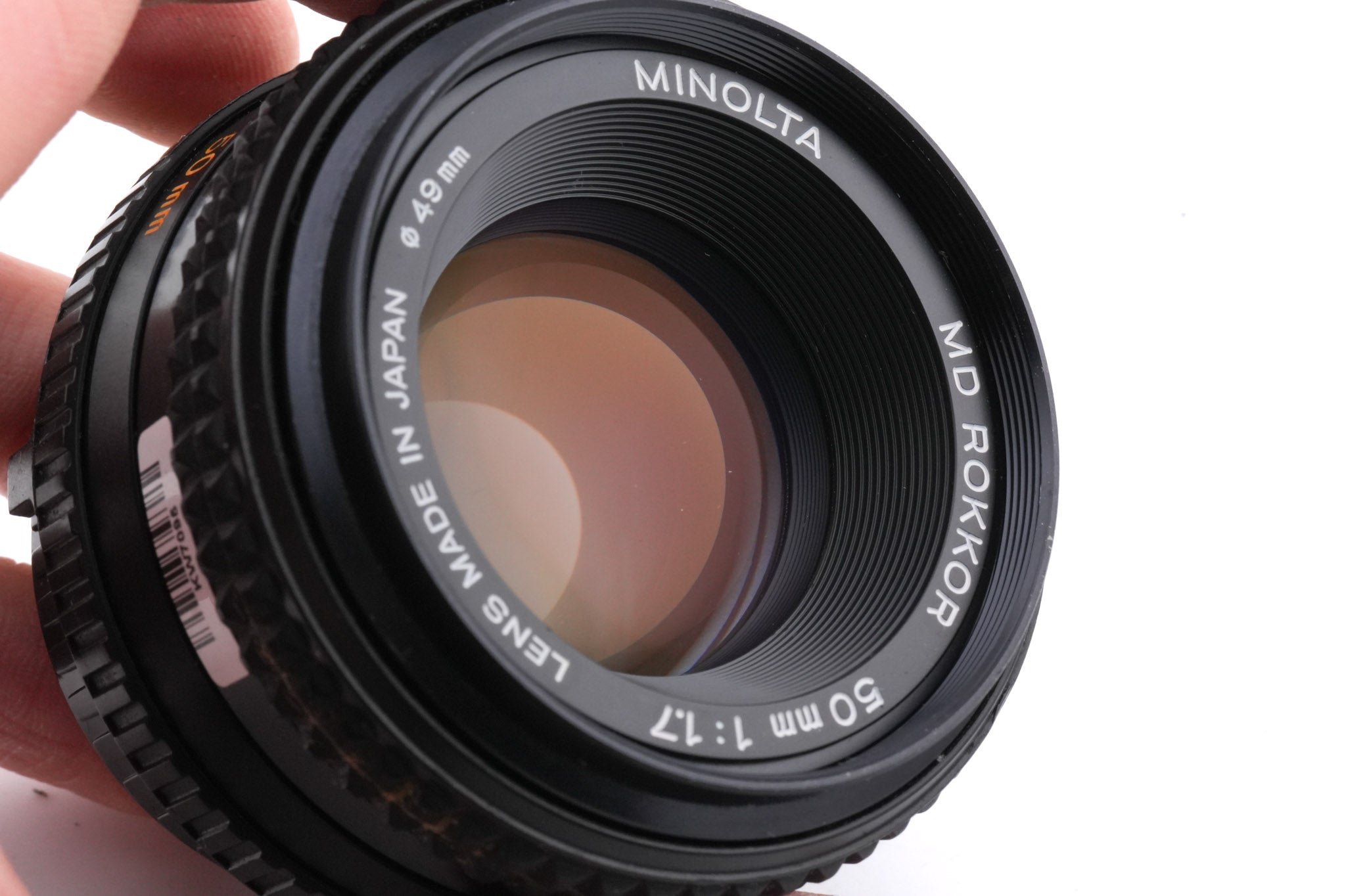 Minolta 50mm f1.7 MD Rokkor