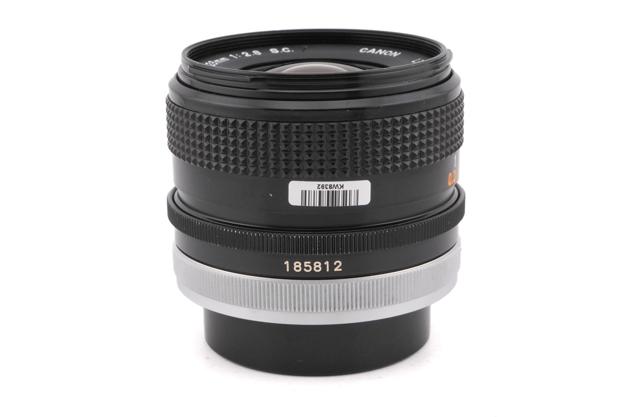 Canon 28mm f2.8 S.C. - Lens – Kamerastore